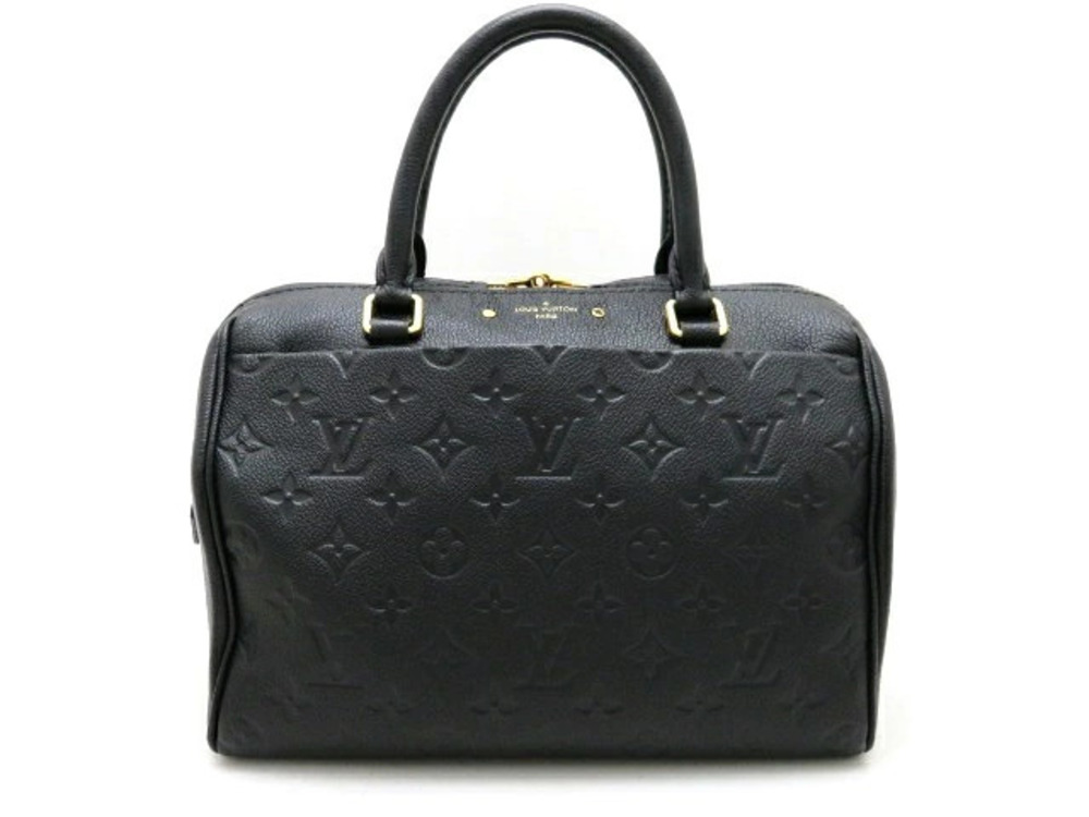 LOUIS VUITTON Shoulder Bag Speedy Bandouliere Monogram Empreinte Noir Black